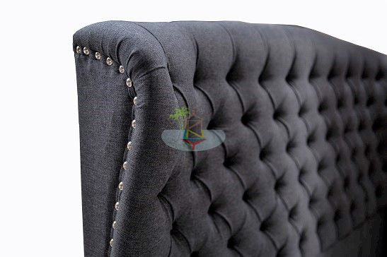 Birmingham# Headboard | King | Charcoal color