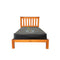 Classic# NZ Pine Simplicity Bed Frame | Single | Pine color