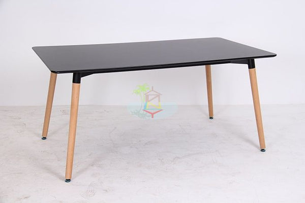 Echo# Scandinavian Dining Table | Black color