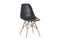 Echo# Scandinavian Dining Suite | 1.2M Table&4 Chairs | Black color