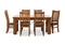 Felton# NZ Pine Chunky Dining Suite | 1.8M Table&6 Chairs