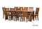 Felton# NZ Pine Chunky  Dining Table | 2.4M