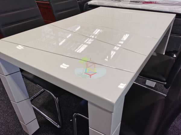 Mona# High Gloss Dining Table | 1.5M