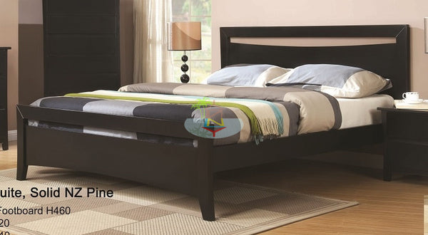 Paiden# NZ Pine  Bed Frame | Double