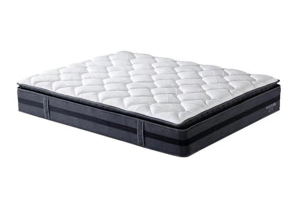 Posture Elite Medium 5 Zoned Pocketed Tall Coil with 8cm Pillow Top Mattress | Model PE.Medium# | King-Single size