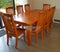 PurePine# NZ Pine  Dining Suite | 1.8M Table&6 Chairs | Pine color