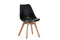 Sonia# Scandinavian Dining Chair | Black color