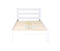 Tina# NZ Pine Simplicity Bed Frame | King-Single | White color